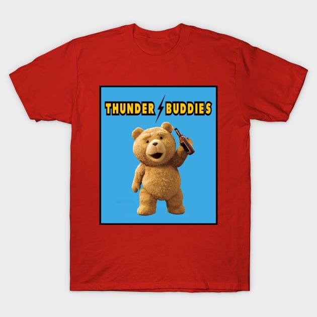 Thunder Buddies T-Shirt by GrinningMonkey